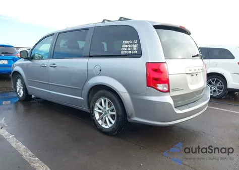 2016 Dodge Grand Caravan Sxt из США, поврежденный, VIN 2C4RDGCG6GR320985